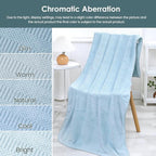JML Microfiber Bath Towels, Large Bathroom Towel 2 Pack, Super Absorbent and - Image 8