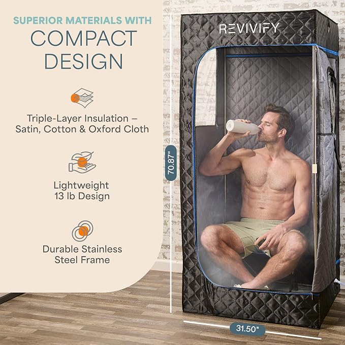 LifePro Revivify Mini Portable Sauna - Image 3