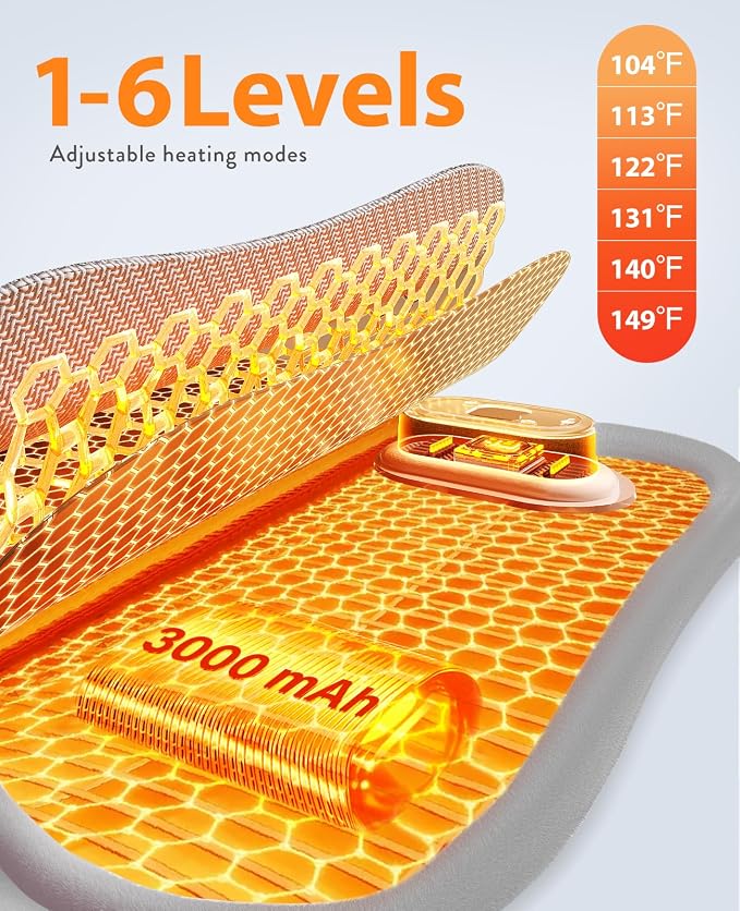 Portable Cordless Menstrual Heating Pad - Image 5