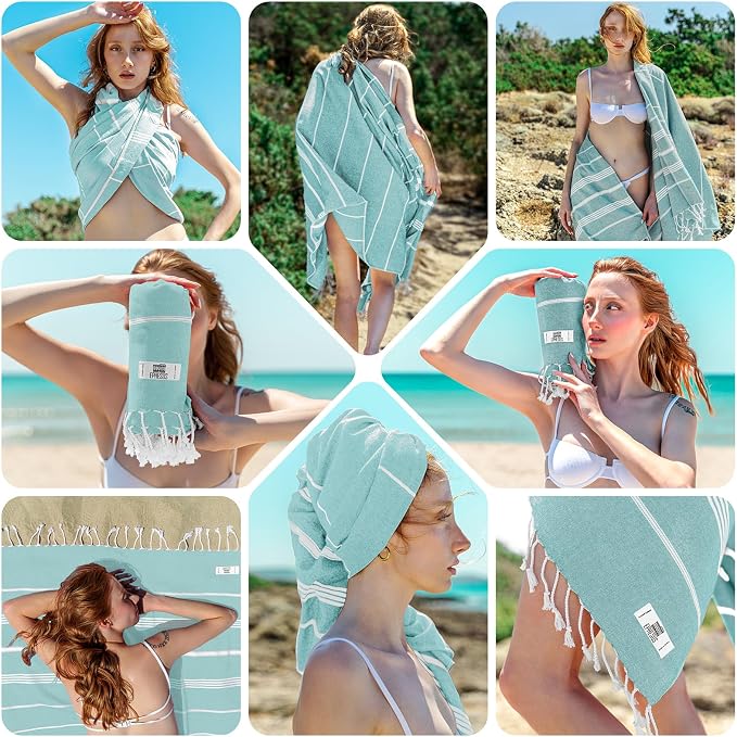 EPHESUS TOWELS Turkish Beach Towel - Image 5