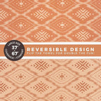 FESHKA Sand Proof Turkish Beach Towel – Oversized, Quick Dry & Lightweight - Image 5