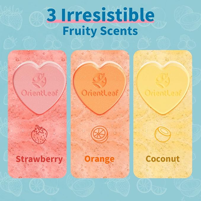 ORIENTLEAF Bath Bombs for Women, Stocking Stuffers, Bath Bombs Fruit Scented - Image 4