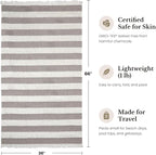 Lightweight Turkish Beach Towel - Image 4