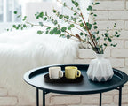 Black Small Tray, Oval Tray for Kitchen Counter, Bathtub Bathroom Vanity Items - Image 8