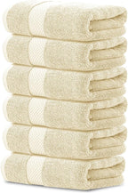 White Classic Luxury Beige Hand Towels by WhiteClassic