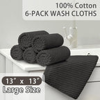 VOOVA & MOVAS Grey Washcloths - Image 3
