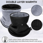 TICONN Neck Gaiter Face Cover Scarf, Neck Warmer Breathable Sun & Wind-proof - Image 2