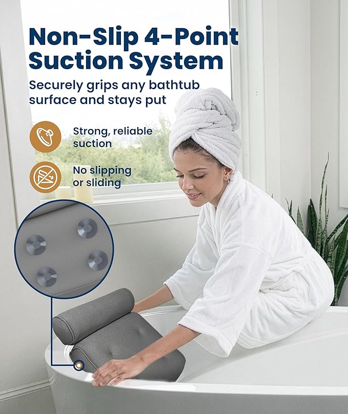Everlasting Comfort Luxury Bath Pillows - Image 3