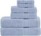 Madison Park Organic 100% Cotton Bathroom Towel Set, Hotel & Spa Quality Highly - Image 2