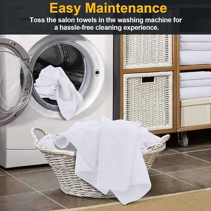UNIMADE Salon Towels 2 Pack, Super Soft Microfiber Hand Towel, Highly Absorbent - Image 5