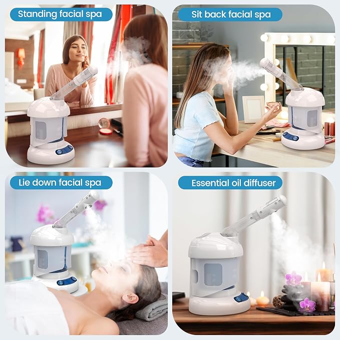 Nisperos Nano Ionic Facial Steamer - Image 5