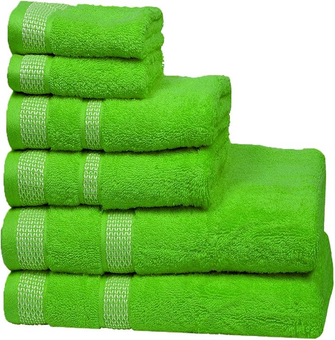 CASA COPENHAGEN Designed in Denmark 600 GSM 2 Large Bath Towels 2 Large Hand - Image 5