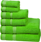 CASA COPENHAGEN Designed in Denmark 600 GSM 2 Large Bath Towels 2 Large Hand - Image 5