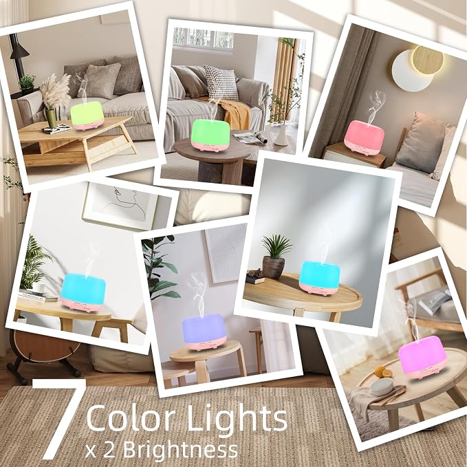 Marchred 300ML Aromatherapy Essential Oil Diffuser - Image 2