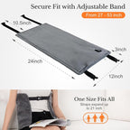 Cordless Heating Pad for Back Pain Relief & Cramps, Battery Operated, 3 Heat - Image 5