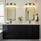 32" Upgrade Black Bathroom Light Fixture, 3-Light Vanity Lights - Image 8