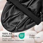 22 Momme 100% Real Mulberry Silk Bonnet - Image 2