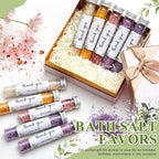 12 Pcs Aromatherapy Bath Salts Test Tube Bath Salts - Image 5