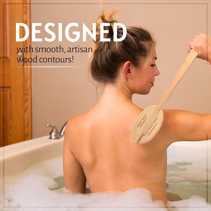 Bernard Jensen Natural Bristle Body Brush - Image 3