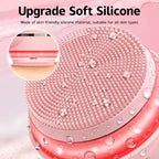 Face Cleansing Brush, Waterproof Silicone Facial Cleansing Brush, 6 Modes - Image 7