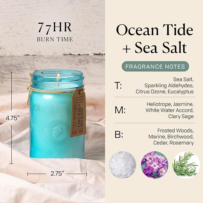 Paddywax Scented Candles Relish Collection Soy Wax Artisan Candle in Glass Jar - Image 3