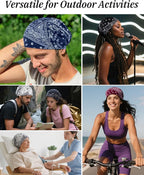 Women's Summer Beanie for Men Hat Boho Hats Adult Dwarf Hats Chemo Cap Cancer - Image 5
