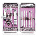 Manicure Set Professional Nail Clippers Kit Pedicure Care Tools- Stainless by KeibyCitom