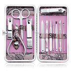 Manicure Set Professional Nail Clippers Kit Pedicure Care Tools- Stainless by KeibyCitom