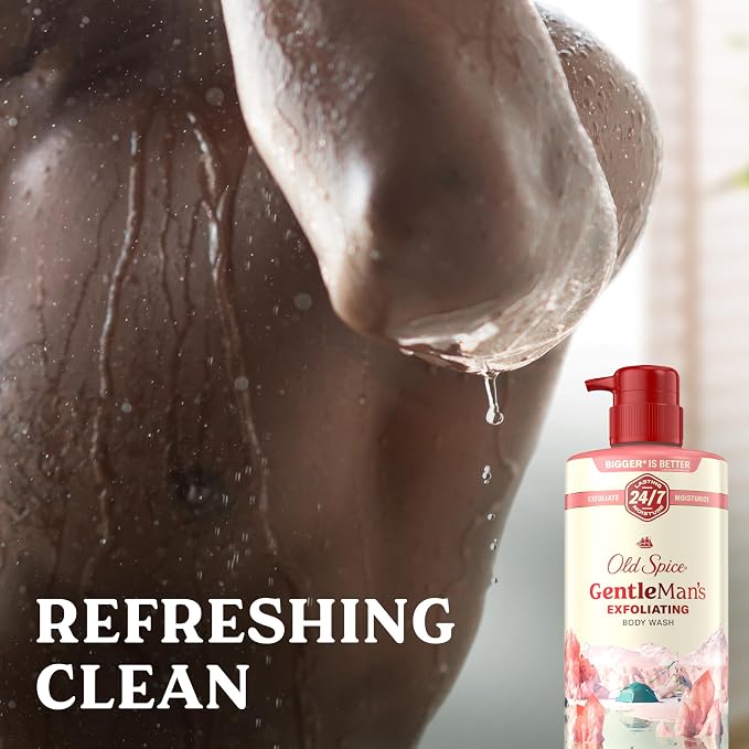 Old Spice GentleMan's Exfoliating & Moisturizing Body Wash - Image 5