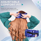MUSICOZY Silk Sleep Mask for Women Men, Ultra-Soft Mulberry Silk Eye Mask - Image 6