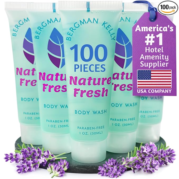 BERGMAN KELLY Travel Size Body Wash, Delight Your Guests by BERGMANKELLY