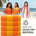 CASA COPENHAGEN Malibu Beach Towels Designed in Denmark Rough and Tough - Image 3