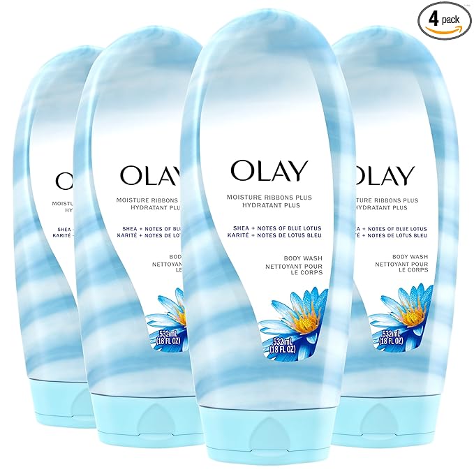 Olay Body Wash for Women, Moisture Ribbons Plus, Deep Conditioning & by Olay