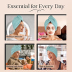 Lili&James 100% Cotton Hair Towel Wrap - Image 7
