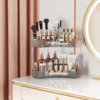 Asayuee 2-Tier Corner Bathroom Counter Organizer - Image 4