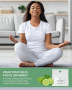 Essence Wearable Aromatherapy Nasal Diffuser – Bergamot Essential Oil Nose Ring - Image 2