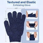 Yiclick Heavy Exfoliating Gloves, Exfoliating Body Scrubber - Image 6
