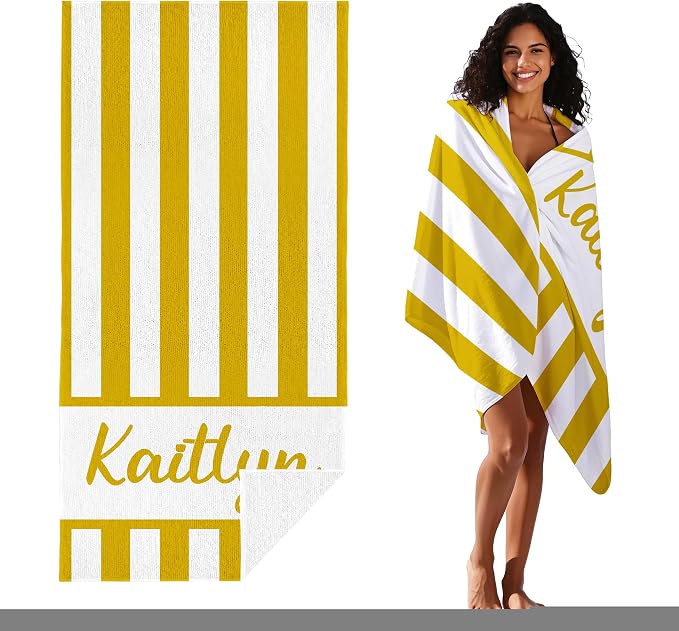 JML Personalized Beach Towel - Image 2