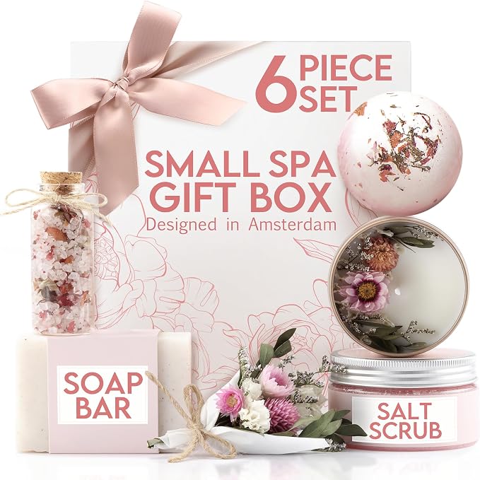 Birthday Gifts for Women – Mothers Day Spa Gift Basket, Luxury Candle Set & - Image 9