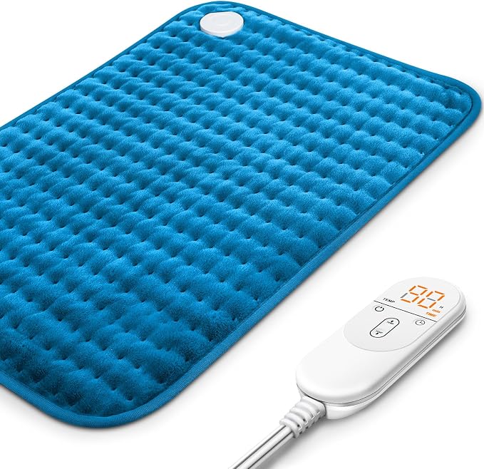 Heating Pad for Back, Electric Heating Pads for Cramps/Abdomen/Waist/Shoulder by SEPTYWARMHEATINGPAD