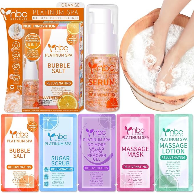Pedicure Foot Soak Set by nbcBeautiLab