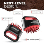 Bossman Titan Shower Scalp Massager – Scalp Exfoliator Brush – Ergonomic - Image 4