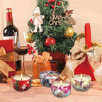 16Pack Christmas Scented Candles Gift- Aromatherapy Candle-Soy Wax-Long Lasting - Image 8