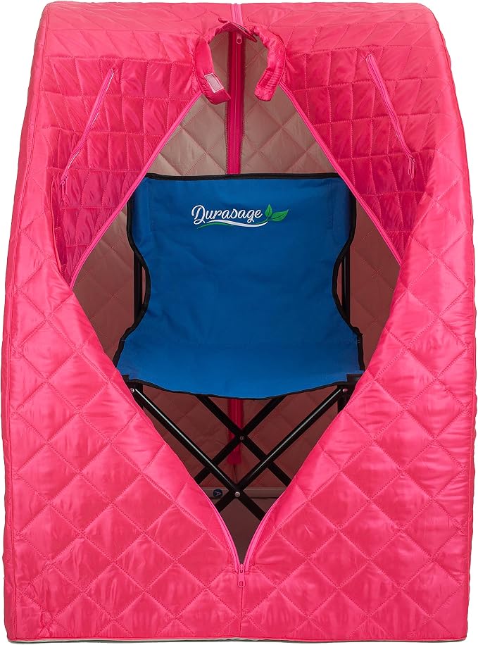 Durasage Portable Steam Sauna for Home Use – Foldable Full Body Personal Spa - Image 3