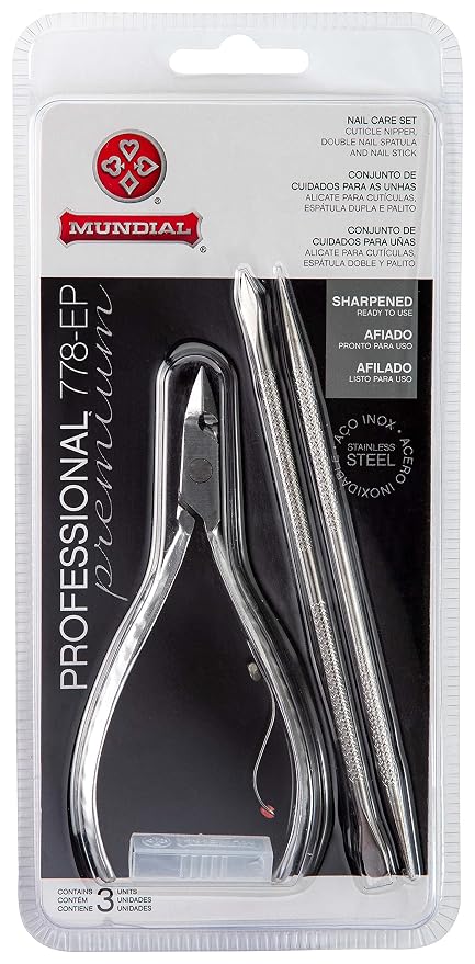 Mundial Nail Care 3 Piece Set by Mundial
