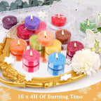 Tealight Candles for Women 16 Pack Aromatherapy Scented Candles Small Candle - Image 6