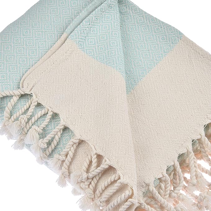 Beach Towel | Cotton Beach Towels, Sand Free, Highly Absorbent, Quick Dry - Image 2