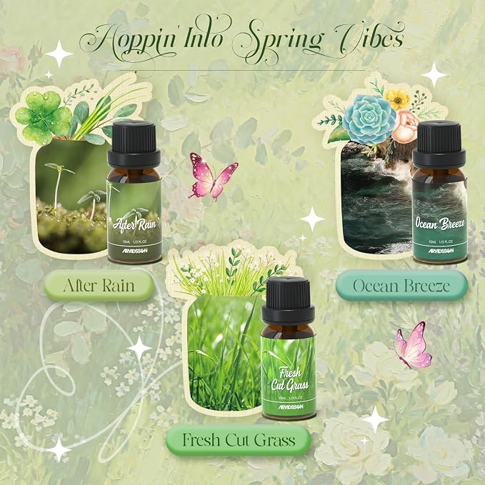 ARVIDSSON Spring Essential Oils Set, Natural Fragrance Oil - Image 3