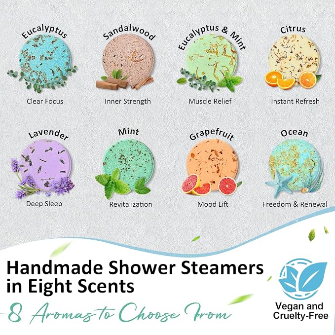 Shower Steamers Aromatherapy Birthday Gifts - Image 6