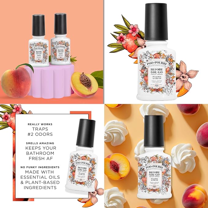 Poo-Pourri Before-You-Go Toilet Spray, Spring 2 Oz Variety Pack– Berry & Bright - Image 4